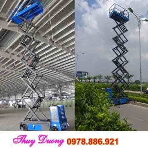 Thang nâng 12 mét tại Hà Nội nhập khẩu giá tốt nhất